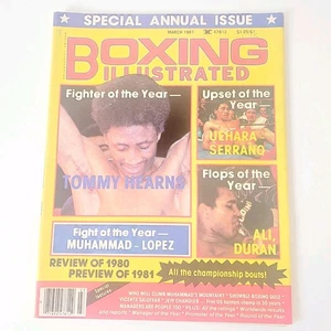 Boxing Illustrated Magazine March 1981 Thomas Hearns, Muhammad Ali Special - Picture 1 of 11