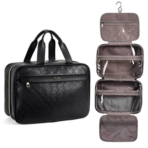 Bolsa de aseo de viaje para con gancho colgante, bolsa de cosméticos resistente al agua Travel... - Imagen 1 de 6