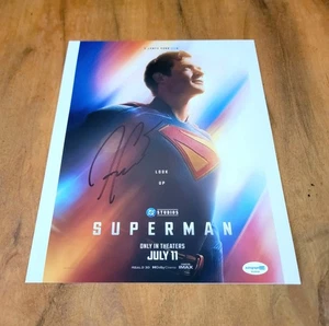 David Corenswet signed 11x14 photo ACOA COA autograph Clark Kent Superman - Picture 1 of 4