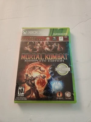 Mortal Kombat 9 Komplete Edition Xbox 360 CIB Freddy Krueger  - Image 1 of 4