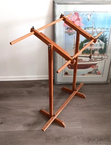 Handarbeit Bodenstehender Typ Ständer voll verstellbarer Rahmen Vintage 31" hoch - Bild 1 von 4