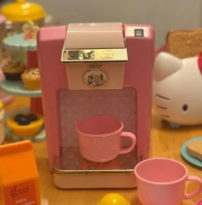 Juego de Cafetera Gourmet Real Estilo Princesa Disney Luz y Sonido  Foto 1 de 4