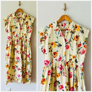 Neu Christy Dawn RAR The Piper Kleid Desert Floral Größe L - Bild 1 von 8
