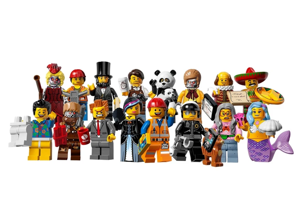 LEGO 71004 The Lego Movie minifigures Series 1 Complete Set of 16 SEALED - Image 1 of 1
