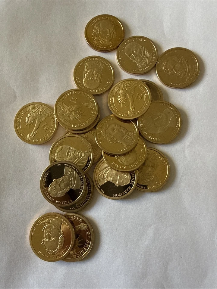 Mixed Lot of 20 US Presidential Proof Dollar Coins * A14 - Image 1 of 1