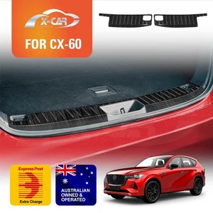 Rear Bumper Guard for Mazda CX-60 CX60 2023-Onwards Boot Trunk Step Panel  plate - Picture 1 of 11