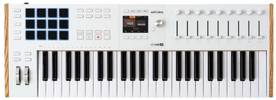Controlador de teclado MIDI universal de 49 teclas Arturia KeyLab 49 mk3 en blanco Foto 1 de 2
