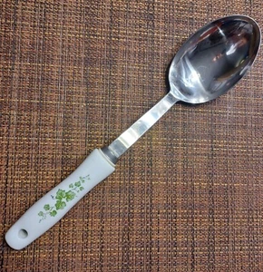Serving Spoon Vintage Corelle Coordinates Corning Ware Ivy - Picture 1 of 4