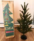 Artificial Christmas tree made of polyethylene, USSR in its original box. 50 cm