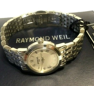 RAYMOND WEIL GENEVE TOCCATA LADIES WATCH Swiss Made All Stainless Case & Band - Picture 1 of 6