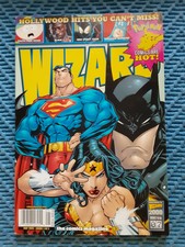 WIZARD: THE COMICS MAGAZINE #93 MAY 1999: SUPERMAN, BATMAN & WONDER WOMAN COVER