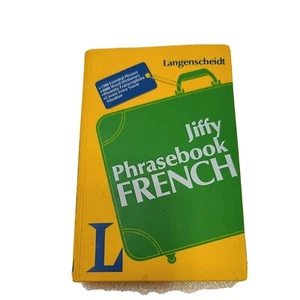Jiffy Phrasebook : French by Langenscheidt Publishers Staff NY 1986 - Picture 1 of 10