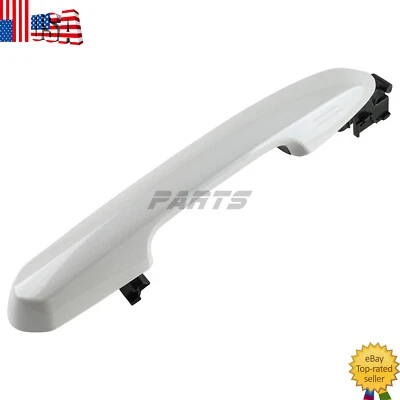 For 2019-23 Toyota RAV4 Highlander Front Right Exterior Door Handle Pearl White Foto 1 de 4