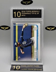 2019 Topps Series 2 San Diego Padres FERNANDO TATIS JR #410 rookie mint LRG 10 - Picture 1 of 2