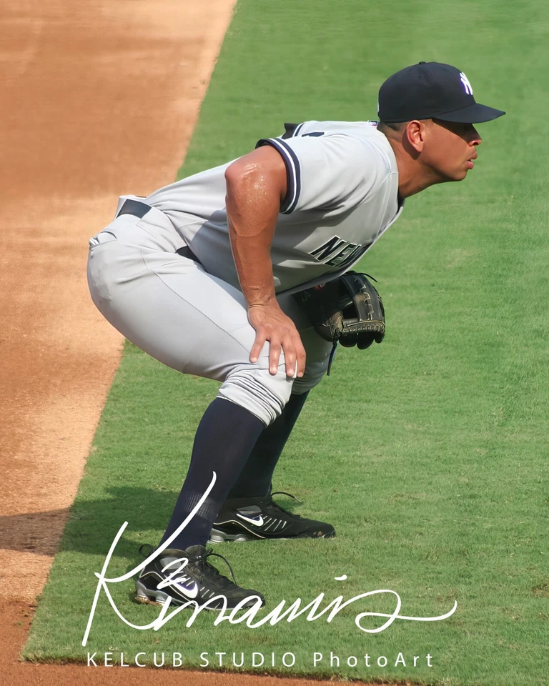 A-ROD ALEX RODRIGUEZ NY New York Yankees Vintage Retro 8x10 or other sizes NYY - Image 1 of 4