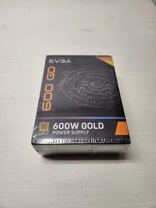 EVGA 600 GE, 80 Plus Gold 600W, Eco Mode, Netzteil 200-GE-0600-V1 - Bild 1 von 3
