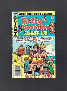 Bébés de plage Betty & Veronica Summer Fun #508 Archie Giant VF + 1981 « qualifiés »
