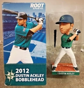 Dustin Ackley Bobblehead Seattle Mariners 2012 Season Bobble SGA MLB NIB - Picture 1 of 8