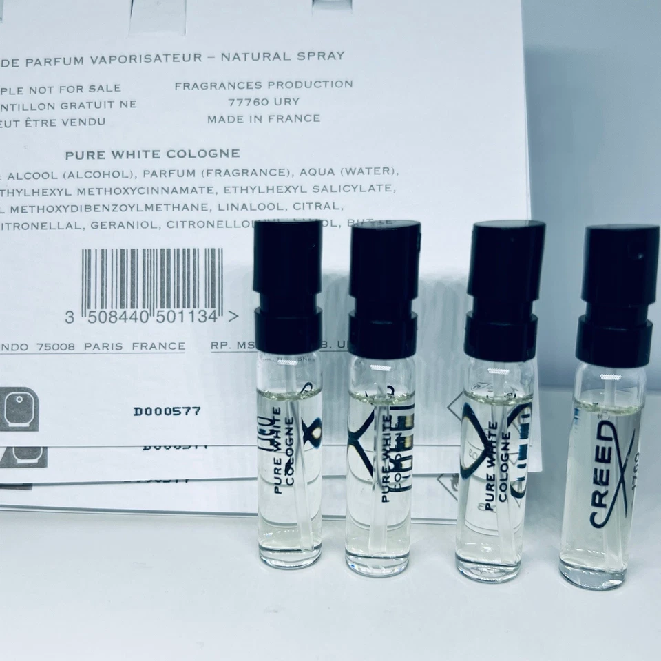 CREED Colonia Blanca Pura EDP 2 ml x 4 frascos en aerosol de muestra Foto 1 de 1