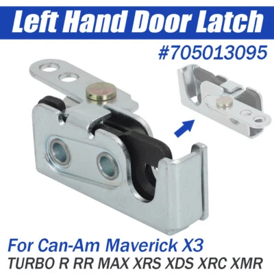 Left Door Latch For Can-Am Maverick X3 Turbo R RR MAX XRS XDS XRC XMR #705013095 - Image 1 of 4