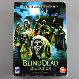 The Blind Dead Collection (5-disc DVD box set Anchor Bay 2005 Region 2) Ossorio - Foto 1 di 21
