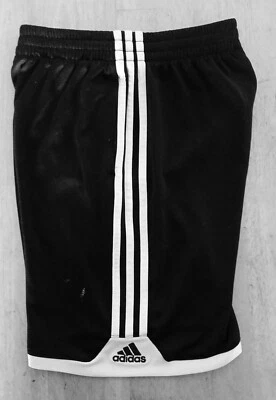 - VINTAGE - ADIDAS - JUVENIL M 10/12 - PANTALONES CORTOS DEPORTIVOS DE BALONCESTO NEGROS DE LA VIEJA ESCUELA Foto 1 de 4