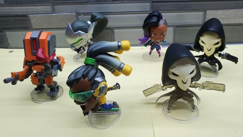 Blizzard Cute But Deadly Overwatch Lot of 6 Funko Cover
