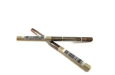 2 LOREAL Pencil Perfect EYE LINERS ~ GOLDEN BRONZE ~ NEW SEALED Discontinued - Image 1 of 3