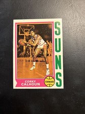 #107 Corky Calhoun Phoenix Suns  1974-75 Topps Cb12-5