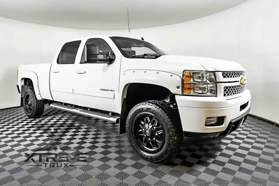 Paintable 07-14 Chevrolet Silverado 2500 3500 Pocket Rivet Fender Flare Full Set - Image 1 of 4