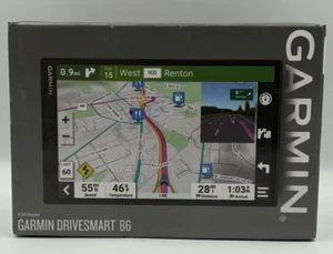 Garmin DriveSmart 86 8" Car GPS Navigator (010-02471-00)-BRAND NEW - Picture 1 of 6