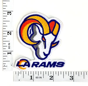 Embroidered Patch - Football - LA Rams - Iron-on - NFL - Picture 1 of 1