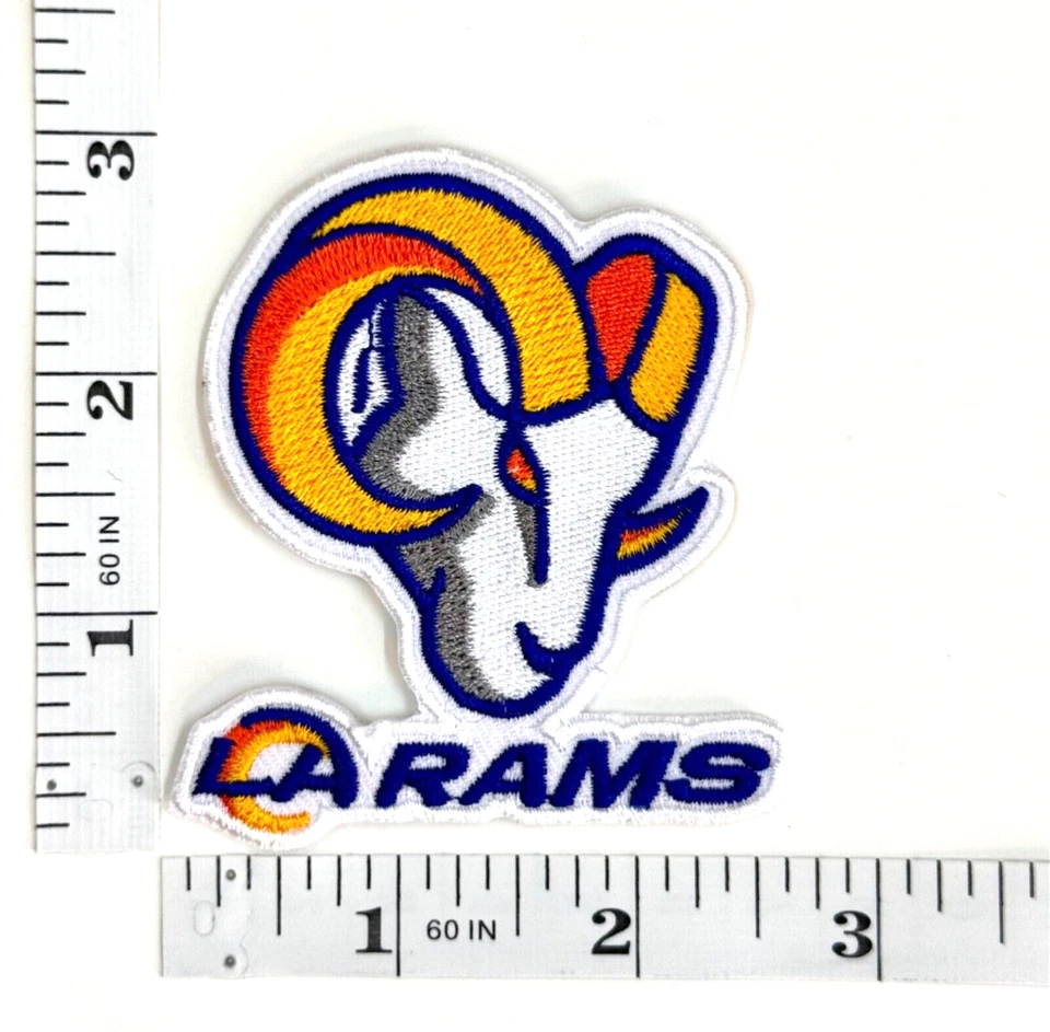 Embroidered Patch - Football - LA Rams - Iron-on - NFL