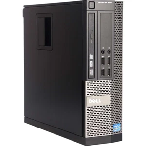 Dell OptiPlex Desktop Computer Intel Core i5 8GB RAM 240GB SSD Windows 10 Pro PC - Picture 1 of 6
