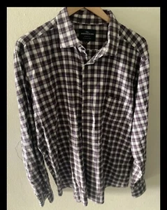 Camisa de vestir occidental Rodd and Gunn para hombre 2xl manga larga con botones XXL ALTA - Imagen 1 de 3