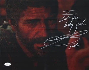 Troy Baker Signed 11x14 Last of Us "Joel" Authentic Autograph Photo JSA COA - Picture 1 of 3