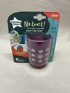 Tommee Tippee No Tip Cup The Open Cup That Wont Tip Over Age 12M+ Free BPA - Imagen 1 de 5