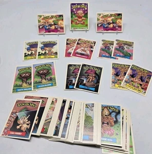 1992 Topps TRASH CAN TROLLS Series 1 Complete 88 Card (44 A & 44 B) Sticker Set - Picture 1 of 9