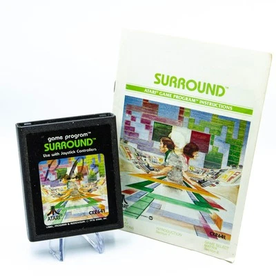 Surround Atari 2600 | Cartridge & Manual Only | Tested & Working - Image 1 of 3
