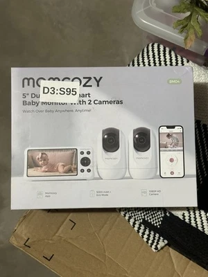 Momcozy 5" Dual-Mode Smart Babyphone mit 2 Kameras BM04 - Open Box - Bild 1 von 4