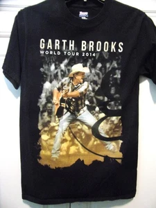 Camiseta Garth Brooks - World Tour 2014 - Pequeña - Usada - Imagen 1 de 3