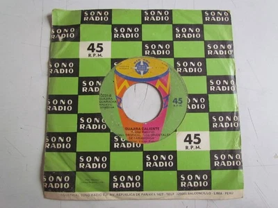 LOS ORIENTALES»GUAJIRA CALIENTE» 7″ PSYCH BOOGALOO DESCARGA PERU HEAR ♫ - Image 1 of 3