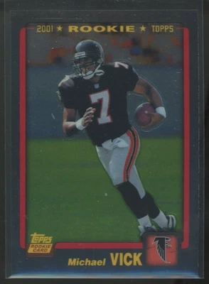 2012 Topps Chrome Rookie Reprint Michael Vick #311 Atlanta Falcons - Image 1 of 2