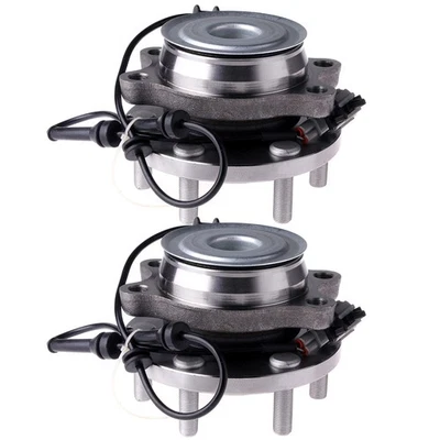 Par de cojinetes de cubo de rueda delantera tracción trasera para Nissan Frontier Xterra Pathfinder 2005-2012 Foto 1 de 4