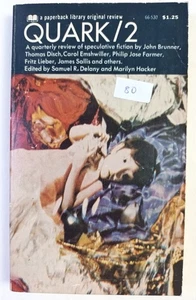 QUARK / 2. SAMUEL DELANY MARILYN HACKER FARMER LEIBER. 1ST ED PAPERBACK LIB 1971 - Foto 1 di 6