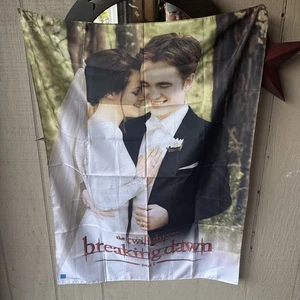 Twilight Breaking Dawn Part 1 Edward & Bella Wedding Wall Banner 40 in x 30 in - Picture 1 of 1