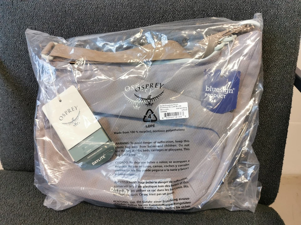 Osprey Daylite Crossbody Pouch soundwave grey latte 6L Rucksack Umhängetasche - Bild 1 von 1