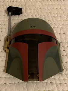 Hasbro Star Wars Boba Fett Electronic Mask – Gray, Red & Black – Ages 5+ –Tested - Picture 1 of 4