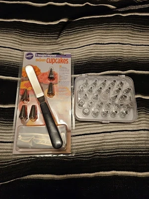 Wilton Deluxe Decorating Tip Set, 29-Piece PLUS Cupcake Decorator Kit  New! - Image 1 of 4