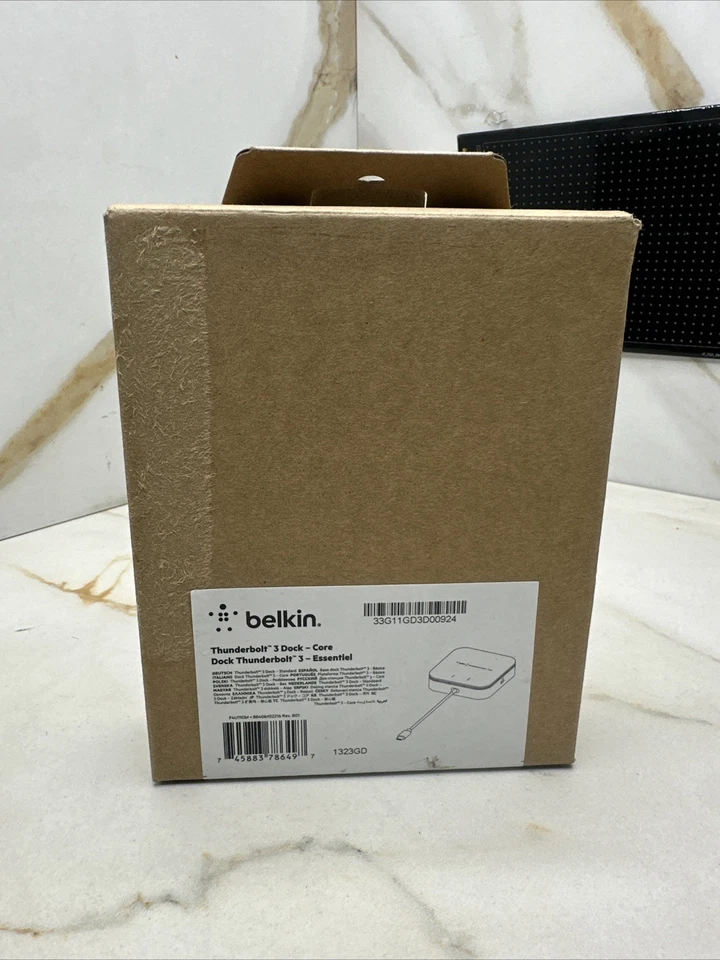 Belkin Connect Thunderbolt 3 Dock Core Black - image 1 of 4